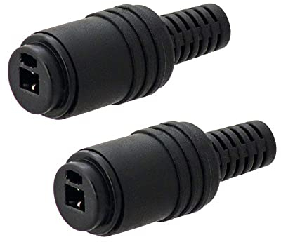 2X DIN Lautsprecher Buchsen Kabelanschluss Boxen Adapter Kupplung 2,2mm Stecker