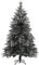 Gawany Künstlicher Weihnachtsbaum Beschneit Tannenbaum Christbaum Dekobaum Kunstbaum Weihnachten Dekoration Weihnachtsdeko Grün 150 cm PVC PE