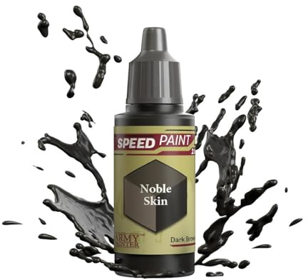 The Army Painter Speedpaint Noble Skin 2.0, Single Modellbau Acrylfarbe 18ml Einschichtige Lackierlösung Für Fantasy Tabletop Miniatures Like Warhammer 40k Figuren und DnD Miniatures