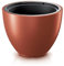 Gardening Naturally Plant Pot Paisley Stylish and Unique Planters for Indoor Plants (Round Pot 47cm - Copper)