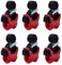 Blueshyhall Lot de 6 Crochets de Rechange de Porte Bagage Vélo Arrière de Voiture, Accessoires de Porte Vélos (Laçage Réglable)