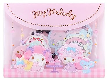 Sanrio Original My Melody Sticker Set in Plastic Case