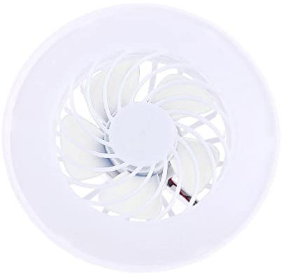WUURAA Universale 2-in-1 220V E27 12W Lampada A LED E27 Ventilatore Da Soffitto Lampadina A LED Per Home Office Notturno E Altro E27 12W Lampada A LED Con Ventola 2-in-1 E27 Ventilatore A Soffitto