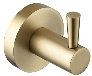 Bristan Round Hook Brushed Brass