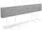 SWANEW 1X Bettgitter für Kinder 150cm, Baby Bettschutzgitter 5-Loch Höhenverstellbar, Weich Rausfallschutz Bett, Kinderbettgitter für Familienbett und Kinderbett, Grau