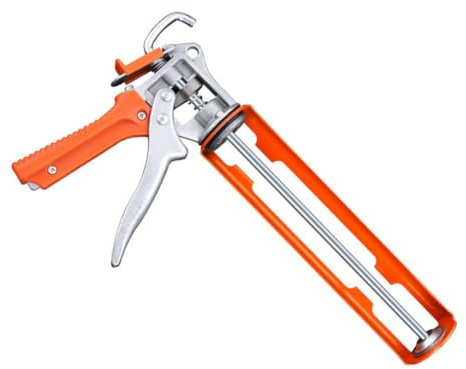 UPKOCH Sealant Adhesive Gun Thickened Rotating Glass Caulking Tool Mastic Sealant Easy to Use Caulking Gun Glass Glue Dispenser for Household Construction