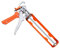 UPKOCH Sealant Adhesive Gun Thickened Rotating Glass Caulking Tool Mastic Sealant Easy to Use Caulking Gun Glass Glue Dispenser for Household Construction