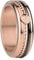BERING Damen Ring in Rosé gold glänzend - Arctic Symphony Collection mit Edelstahl - Moselle 10