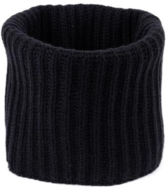 Cache-cou 100 % cachemire homme femme écharpe d'hiver, bleu nuit, Regular