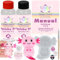 FUNSHOWCASE Taba Squishy Maker Big Axolotl Silicone Mould Gel Kits Pack