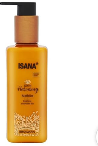 ISANA Handlotion Scent of Harmony – vegane Handcreme mit Zitrusduft & Orangenblüte, schnell einziehend, natürliche Handpflege ohne Mikroplastik, samtweiche Haut, 200 ml