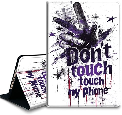 Bxgolkgd Tablet Case for Samsung Galaxy Tab A8 10.5 Inch 2022(SM-X200/X205/X207),Shockproof Stand Cover with Heat Dissipation,Auto Wake/Sleep Function,Don't Touch My Phone
