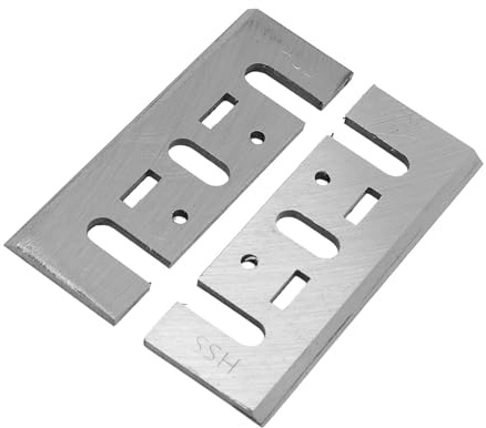 SEAFRONT HSS-Hobelmesser, Nachschärfbare Hobel-Ersatzmesser, 82 Mm, für DW26676 DW6655 DW677 678 680K 1594 PA1205 mit 3,25 Zoll, Kompatibilität N1900B KP0810 XPK01Z