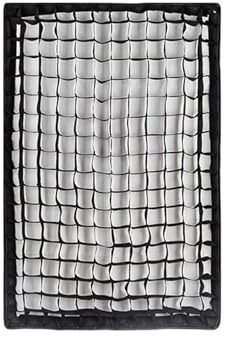 Compatibile con i softbox Godox Square Umbrella - Griglia a nido d'ape da studio 60x90-80x120 cm (solo griglia)(70x100cm Grid)