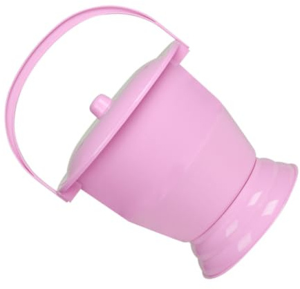 Gatuida Urinoir Portable Pot de Toilettes D'urgence pour Garçon et Filles et Bébé, Pp, Forme Ergonomique, Entraînement Propreté, Poignée, Chambre et Voyage Réutilisable