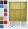 FURNISHED Blinds Window Custom Made to Measure Daylight Roller Blinds - Sheer Non-blackout Blind Opaque Fabric Shades Easy Fit Window Blinds, Green up to 90W x 165H cm