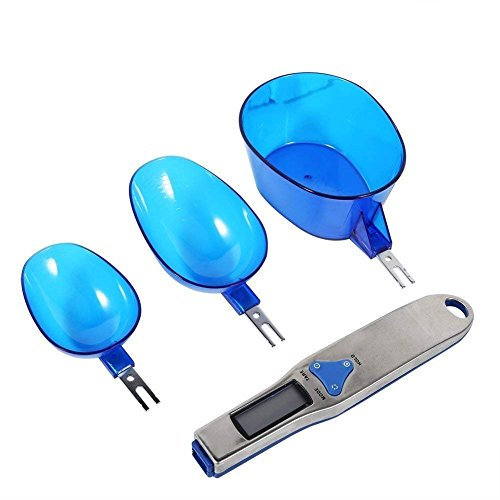 Cuillère Doseuse Électronique Balance De Mesure Cuisine Précision 0,1-500g Affichage Numérique LCD Cuisine Et Laboratoire 3 Cuillères Remplaçables