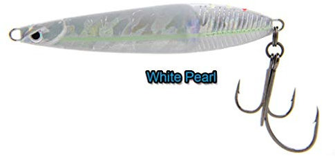 SavageGear CUILLER A Jigger Savage Gear Seeker ISP - 23G - 23, A l'unité, White Pearl, 9.8