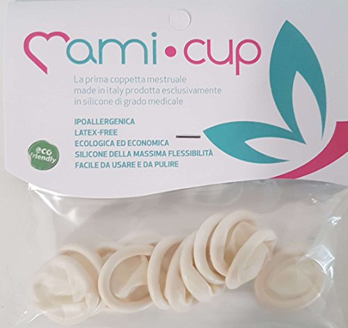 MAMICUP - Mami‑Protectors Guantini da Dita per Coppetta Mestruale MamiCup, Antistatici Senza Lattice – 12 Pezzi