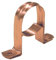 Primaflow 22mm Copper Pipe Clamp - Gold, Bag of 10