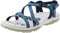 Skechers Damen Reggae Slim Vacay Sandalen, Blau (navy), 43 EU