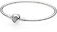 Pandora Damenarmreif Winter-Herz 17cm 596404CZ-17