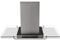 Festnight Cappa Isola Aspirante Sospeso da Cucina con Display LCD e LED Illuminazione 90 cm