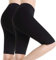 Ferrieswheel Story Damen Schwarze Hose Knielang Unter Rock Kurze Leggings Sommer Hot Shorts Workout