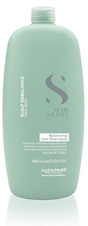 AlfaParf Milano Semi Di Lino Scalp Rebalance Purifying Low Shampoo, 1L