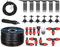 HOLZBRINK Start Set Gewächshaus Bewässerung Bewässerungssystem inkl. 50 m LDPE Verlegerohr 16 mm, 6x Tropfer 4l/h, HTB-10-S-50
