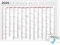 TOBJA Wandkalender 2026 groß mit Feiertagen und Ferien DE, AT | Jahresplaner 2026 Wandkalender 100x70 cm | XXL Wandkalender 2026 gerollt oder gefalzt | Hochwertiger Kalender [1 Stück gerollt]