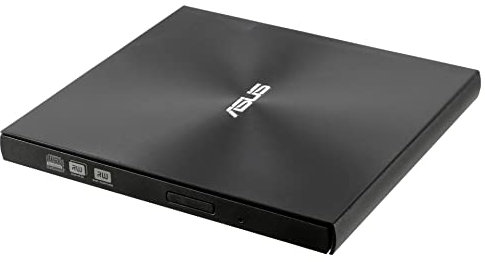 ASUS SDRW-08U7M Externer DVD-RW-Brenner, USB, Schwarz
