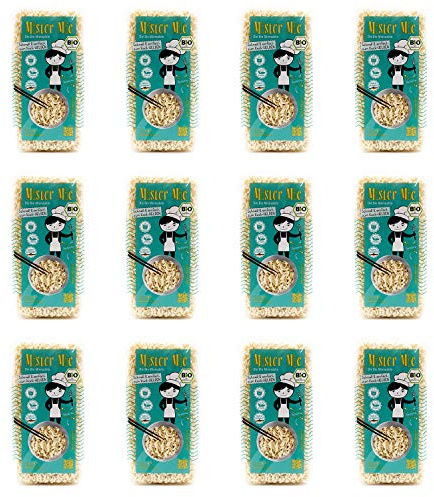 12 x 250g Mister Mie BIO Nudeln Vegan Mienudeln DE-ÖKO-003 asiatische Nudeln hergestellt in DE