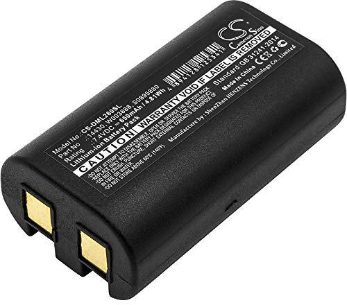 TECHTEK Akkus kompatibel mit [DYMO] 260P, 280, LabelManager 260, LabelManager 260P, LabelManager 280, LabelManager PnP, für [3M] PL200 ersetzt 14430, für 1758458, für S0895880, für FBA