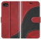 BoxTii Coque pour iPhone SE 2020 / iPhone 8 / iPhone 7, Portefeuille Etui en Cuir PU, Magnétique Protection Housse Coque pour iPhone SE 2020 / iPhone 8 / iPhone 7, Rouge