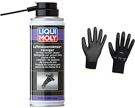 Iloda Original Liqui Moly 200ml Luftmassensensorreiniger Cleaner 4066 Schutzhandschuhe