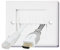 Auline White Brush Single 1 Gang Wall Outlet Cable Entry Plate Tidy Mount Face Plate Wall Plate (1)