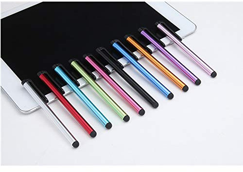 10 PCS Stylets Universels pour Écrans Tactiles Compatible pour iPad Air 2/1 Pro 10.5 Mini 3 Tablet PC Stylet Crayon Smart Phone S Pen Accessoires