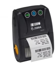 Zebra ZQ210, 2.25 inch DT Printer, Bluetooth, Label&Receipt, W125648837 (Bluetooth, Label&Receipt Printing, Belt Clip, USB Cable, English/Latin/Cyrillic)