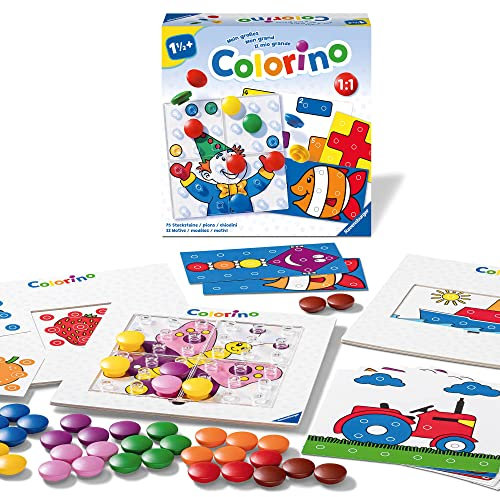 Ravensburger 20959 Mein großes Colorino, Mitwachsendes Lernspiel - So Wird Farben Lernen zum Kinderspiel - Der Spieleklassiker für Kinder ab 1,5 Jahren