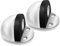 HUTLON White Magnetic Door Stop, 2 Pack - Modern Dome Door Stoppers with Strong Magnet, Floor Mount, 2 Pieces