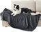 Lesure wasserdichte Hundedecke Grosse Hunde - 152x127cm Outdoor Hundedecke waschbar, Hundedecke Sofaschutz aus Sherpa Fleece, Katzendecke flauschig und weich, Dunkelgrau