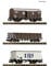 Fleischmann 880904 N 3er-Set Güterwagen der SNCF