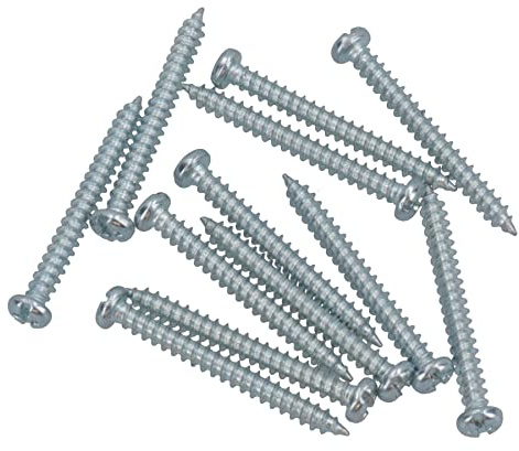 Self Tapping Screws PH2 Drive 4mm (Width) x 38mm (Length) Fasteners 12pcs