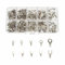 Surriba Ring Crimp Connectors with Fork Connectors Set, Electrical Wire Terminals Crimps Connectors 12v for Car Automotive DIY Electric 320PCS