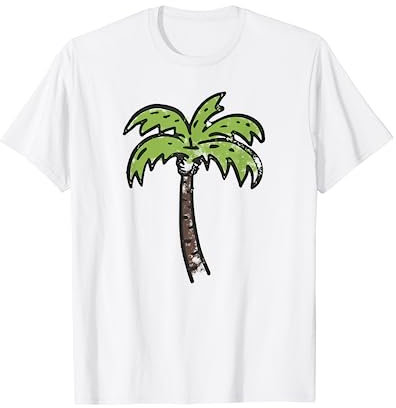 Palm Springs, grafische Palme T-Shirt