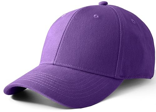 Artexia Baseball Cap Herren - Baumwolle Kappe Herren und Cap Damen - Basecap Herren Violett 1