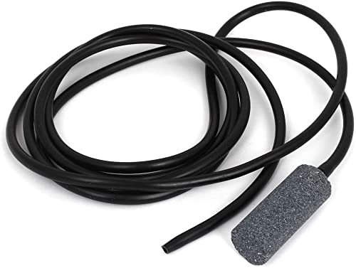 XYWHPGV 2M Länge Aquarium Weichplastik Sauerstoffzirkulationsrohr Schwarz mit Luftstein(f0f9a 4b812 db684 c3614 4501f 55dac