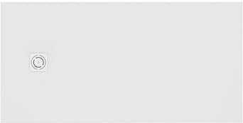 Roca APA015782BC01100 - Plato de ducha extraplano de STONEX® TERRAN, medidas 140 x 70 x 3,1 cm, color blanco textura grava