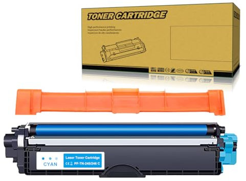Okra TN242 Toner Kompatibel mit Brother TN245C TN-245C für Brother HL 3150CDW HL 3140CW HL 3170CDW 3172CDW Brother DCP 9015CDW DCP 9017CDW DCP 9020CDW Brother MFC 9330CDW MFC 9140CDN MFC 9340CDW Cyan